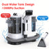 Teppich- & Polster-Spot-Cleaner | tragbar, Dual-Wassertank, kraftvolle Saugkraft
